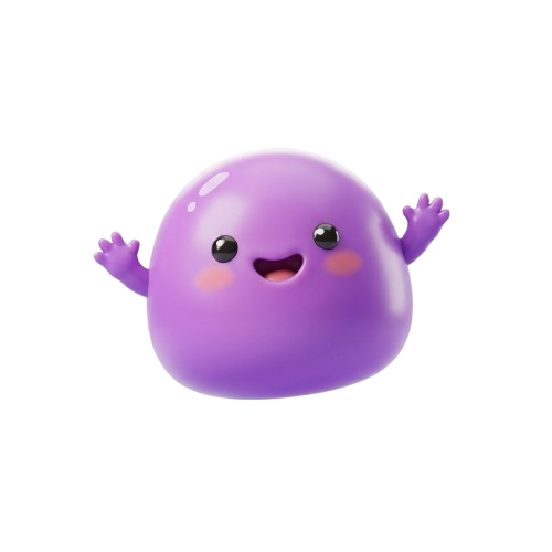 Purple Mascot